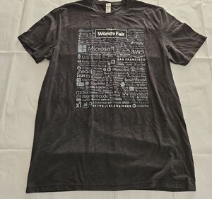 World's Fair AI Engineer Graphic Tee - Black
